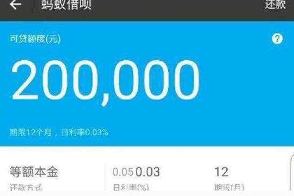 蚂蚁借呗放款要多久
