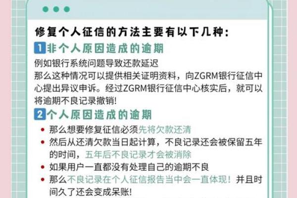 征信管理条例不良信息保存期限