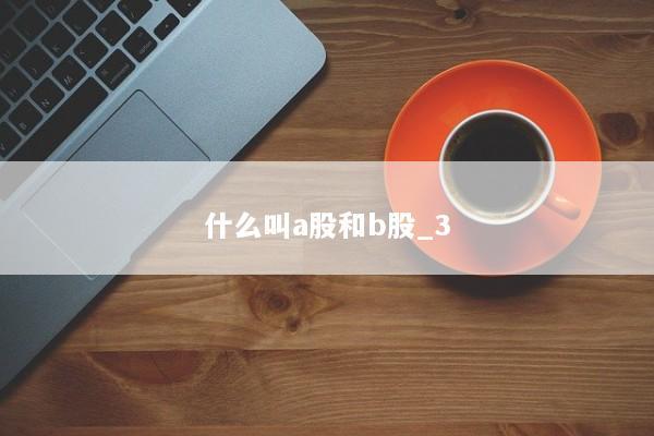 什么叫a股和b股_3