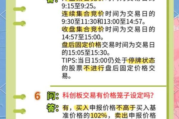 科创板怎么买卖交易规则
