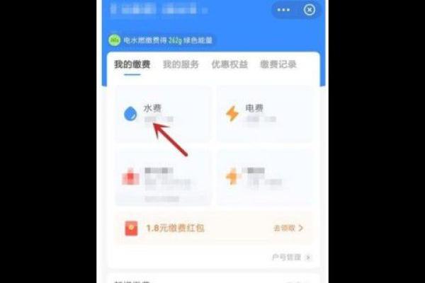 支付宝一直未出水费账单