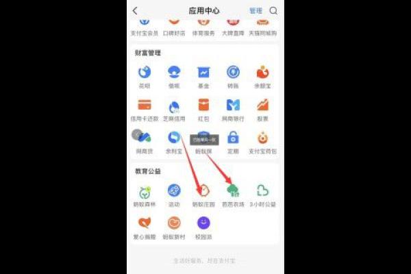 支付宝蚂蚁庄园芭芭农场在哪里