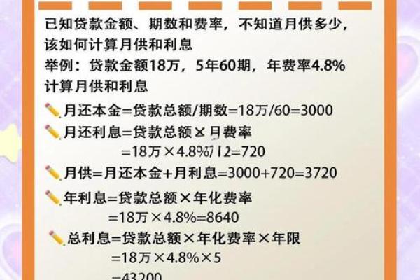 买车按揭是怎么计算的