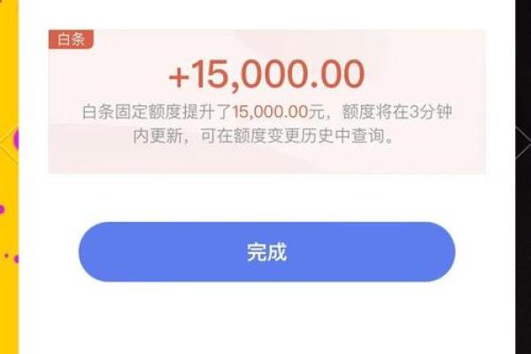 京东白条闪充额度什么意思