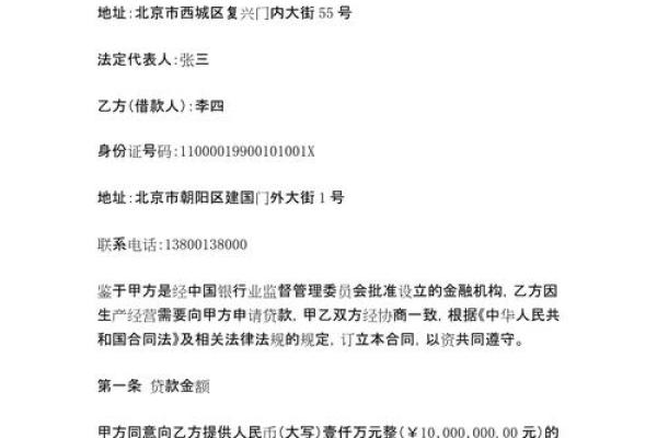 银行贷款合同编号在哪里查询
