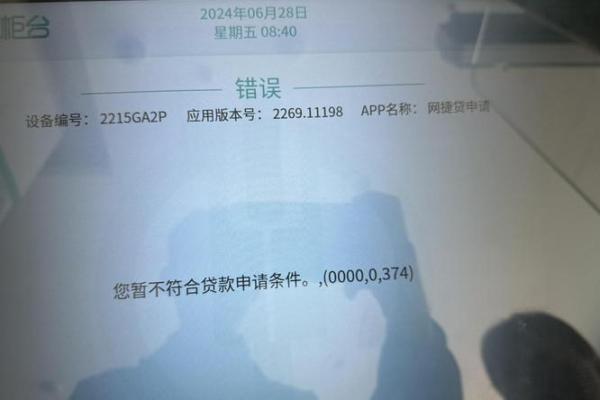 网捷贷有额度没有通过