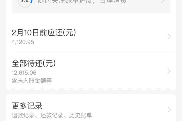 花呗已出账单是什么意思