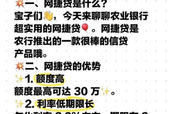 中国农业银行贷款流程